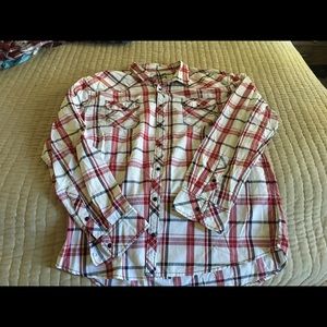 Reclaim Buckle brand snap shirt